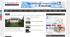 Desktop Screenshot of edumirchi.com