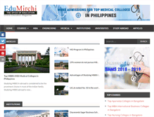 Tablet Screenshot of edumirchi.com